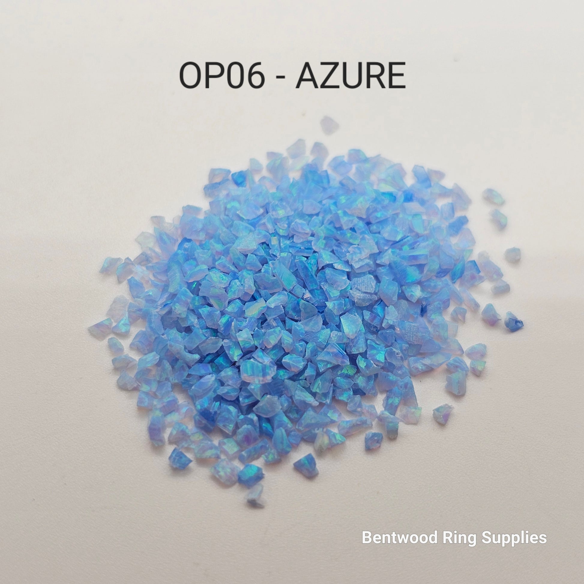 Synthetic Bello Opal - Crushed - Bentwood Ring Supplies