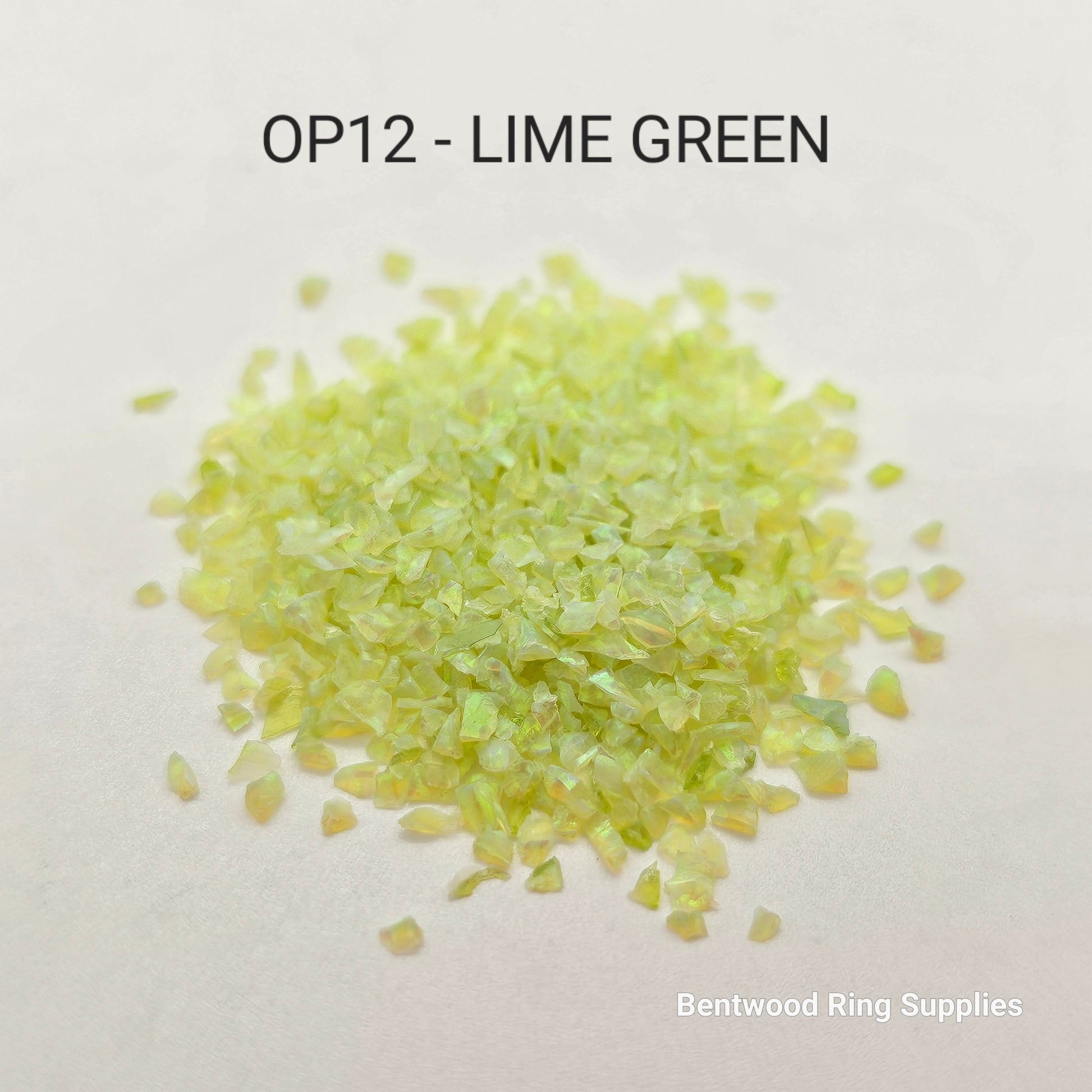Synthetic Bello Opal - Crushed - Bentwood Ring Supplies