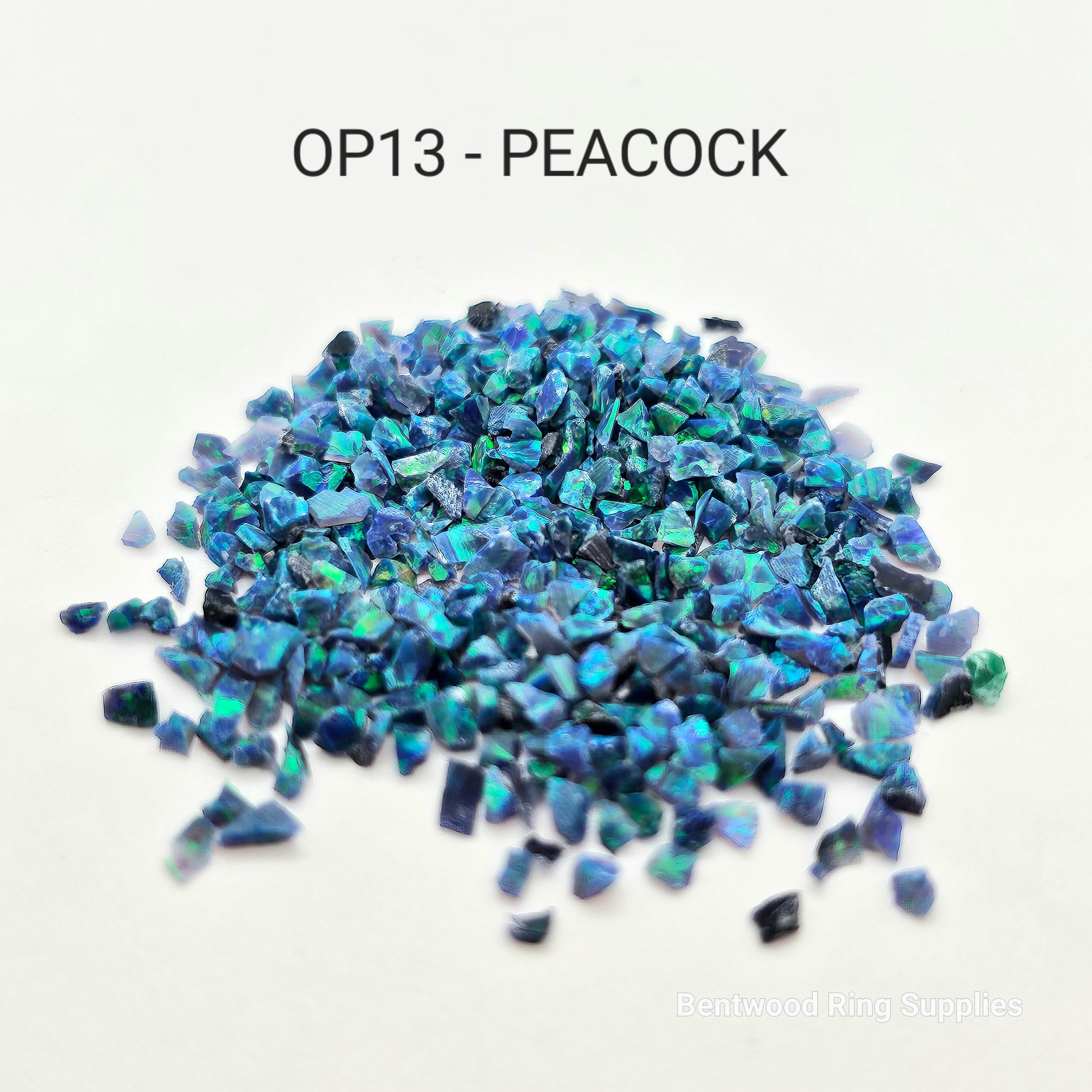 Synthetic Bello Opal - Crushed - Bentwood Ring Supplies
