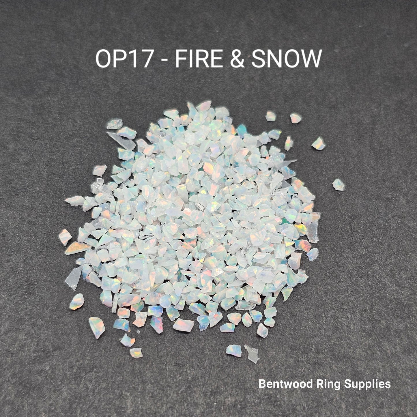 Synthetic Bello Opal - Crushed - Bentwood Ring Supplies