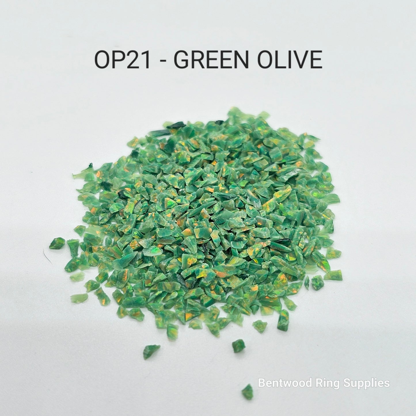 Synthetic Bello Opal - Crushed - Bentwood Ring Supplies