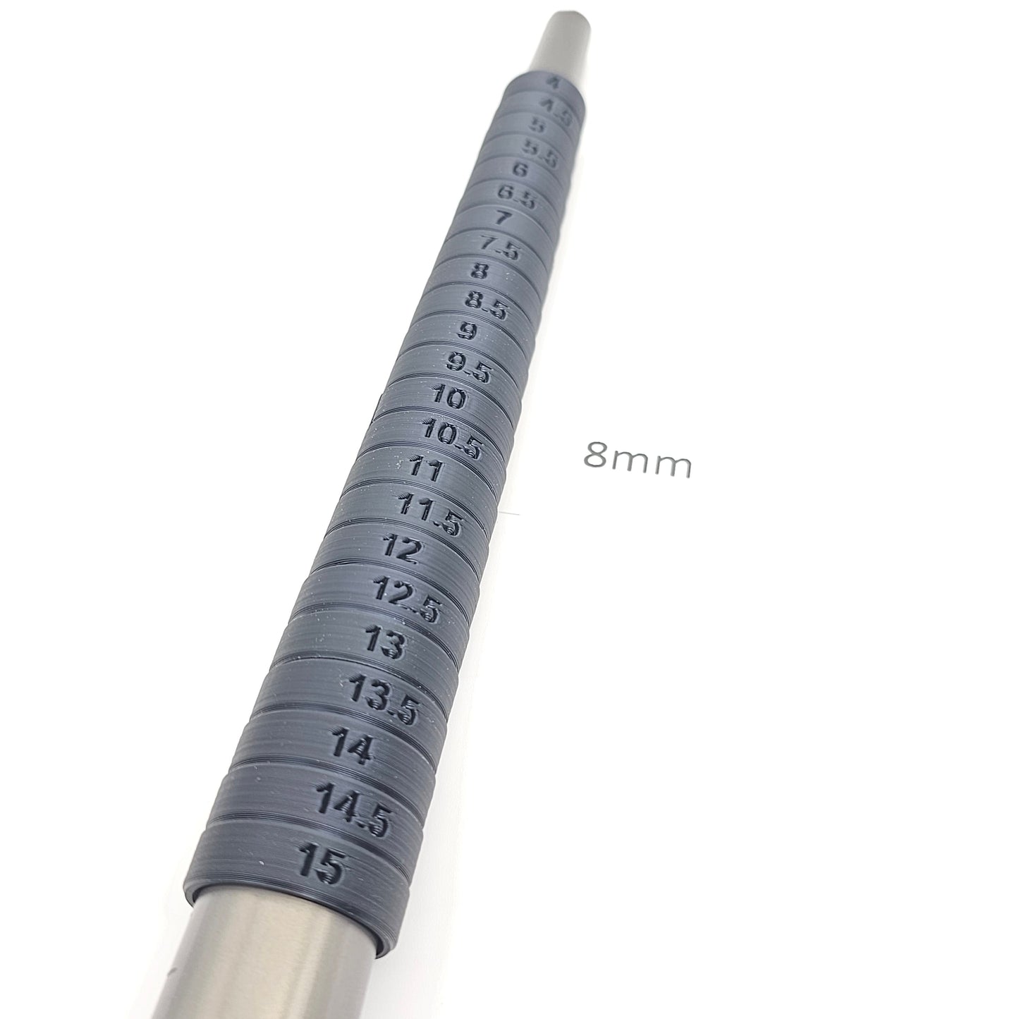Bulk 8mm - Surefit Ring Sizers - Comfort FItBentwood Ring Supplies