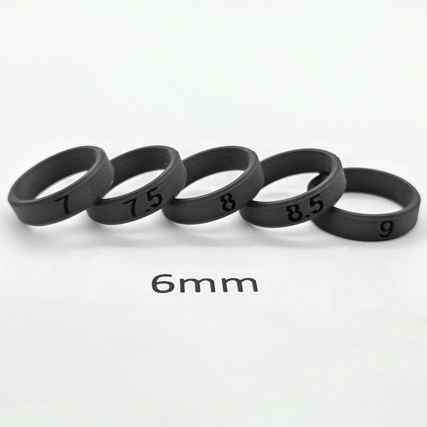 6mm Direct to Client Ring Sizers / Home Sizing - Bentwood Ring Supplies