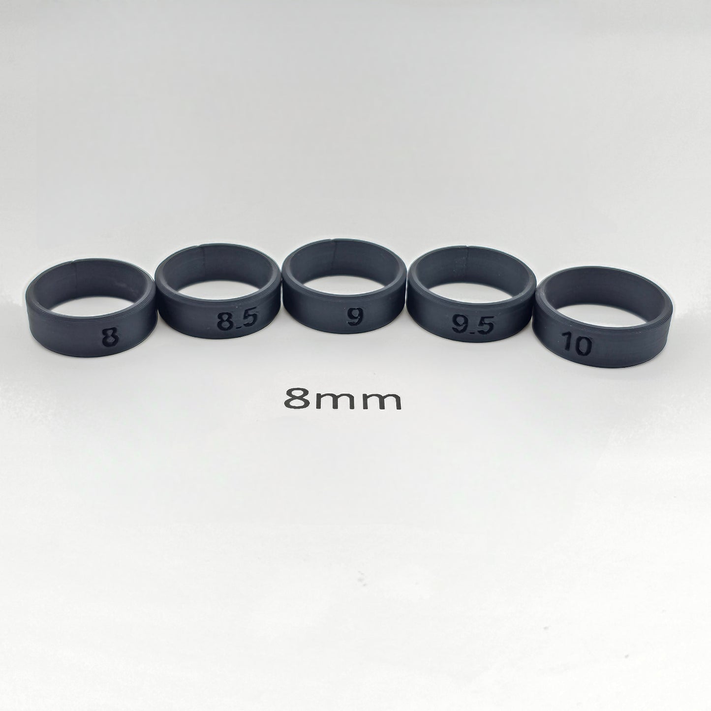 8mm Direct to Client Ring Sizers / Home Sizing - Bentwood Ring Supplies