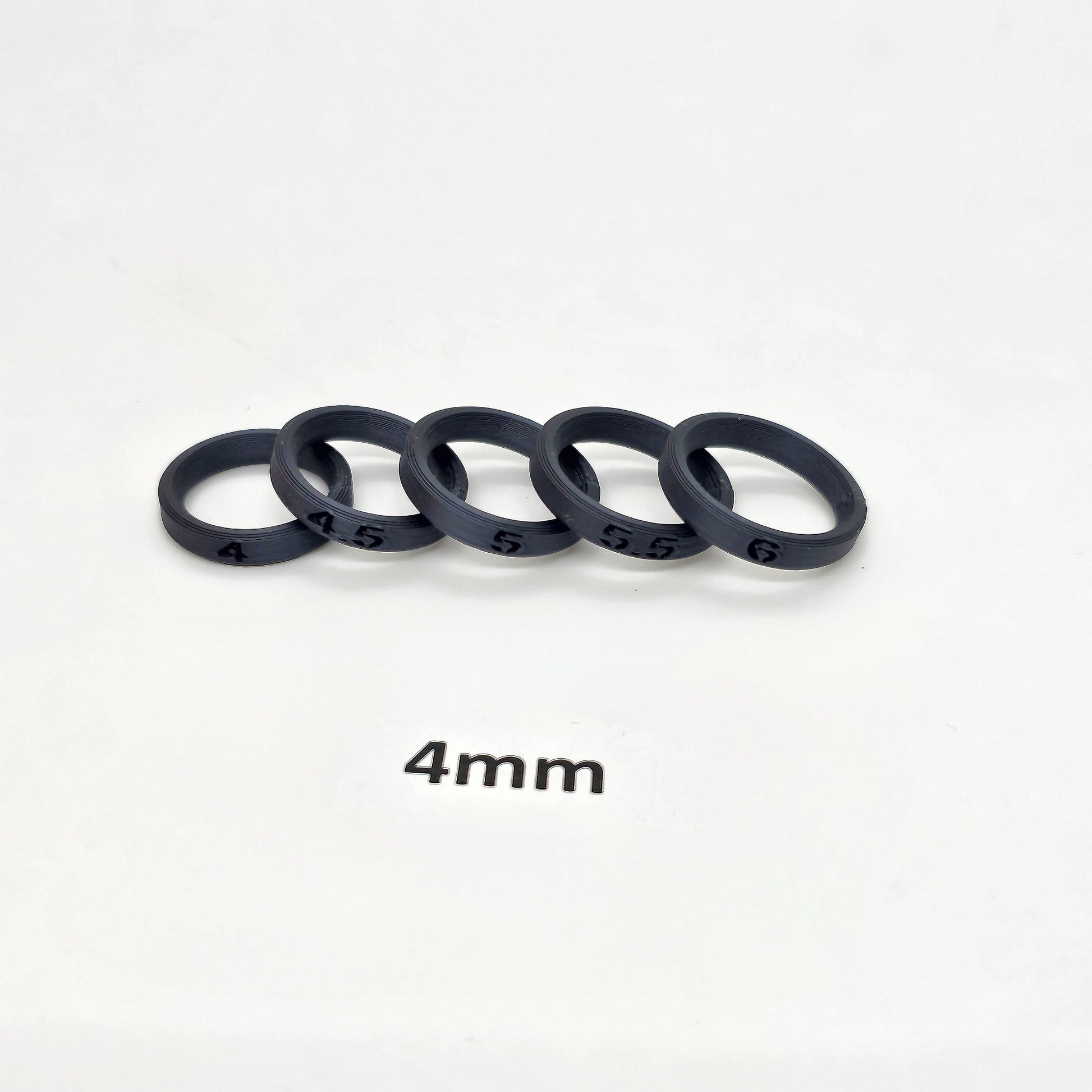 Bulk 4mm - Surefit Ring Sizers - Comfort Fit - Bentwood Ring Supplies