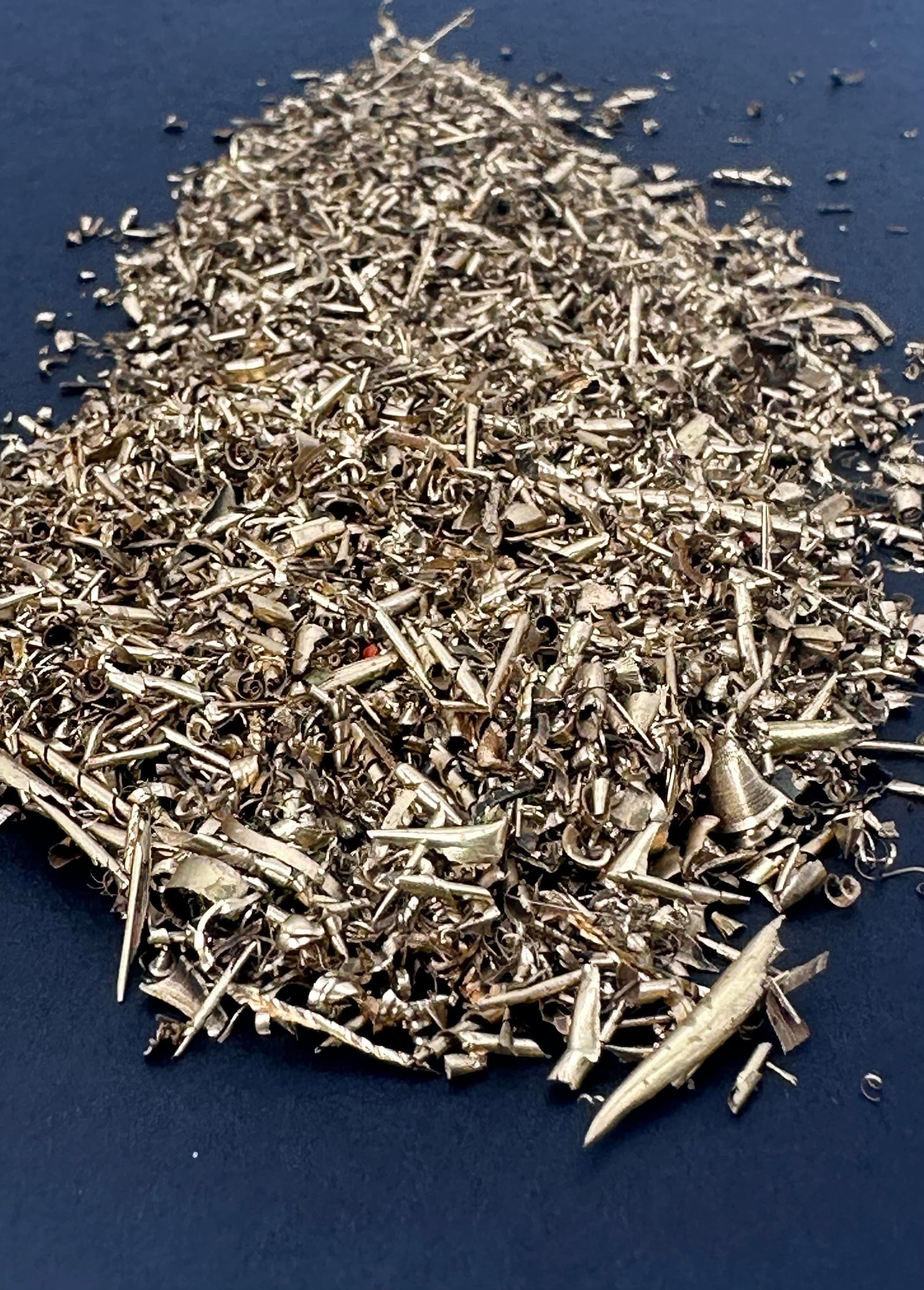 Naval Brass Shavings - Bentwood Ring Supplies