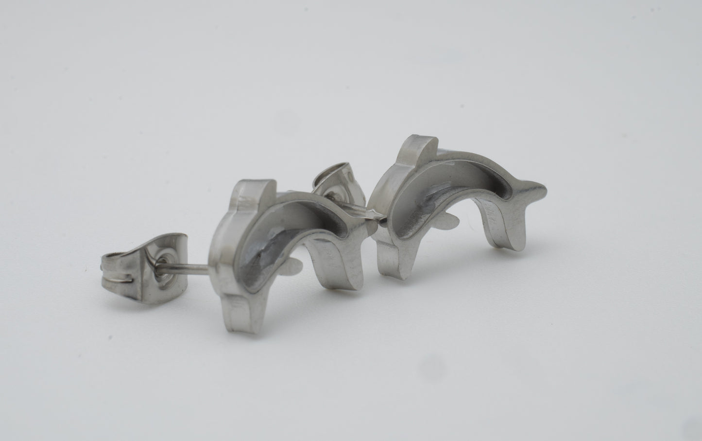 Inlay Earrings - Stainless Steel