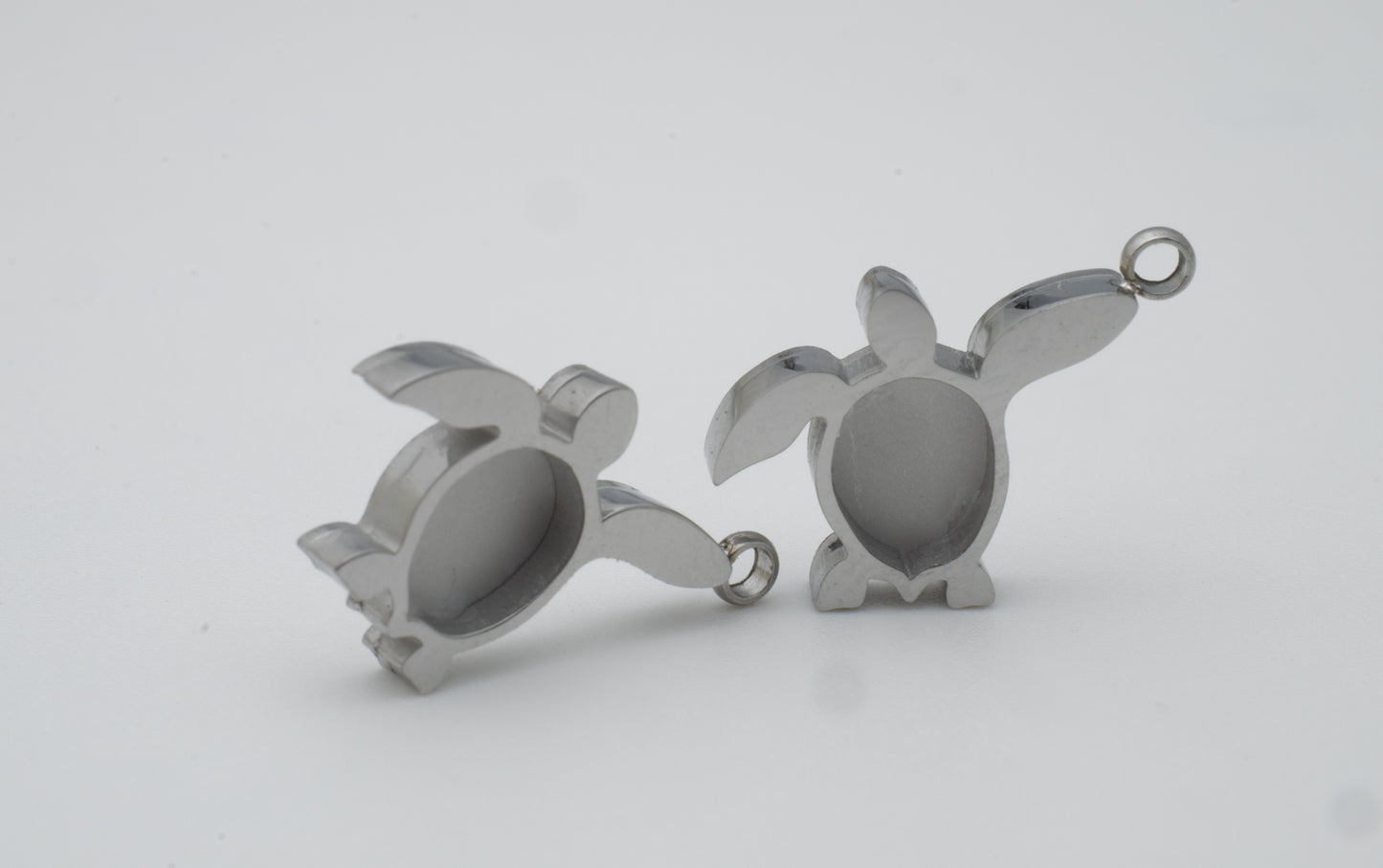 Inlay Earrings - Stainless Steel