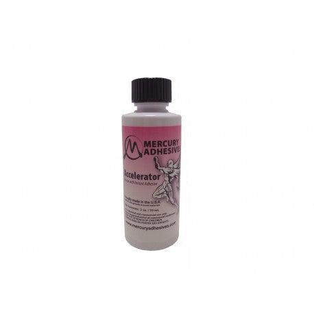 2oz Pump Accelerator - MH16 - MERCURY ADHESIVES - Bentwood Ring Supplies