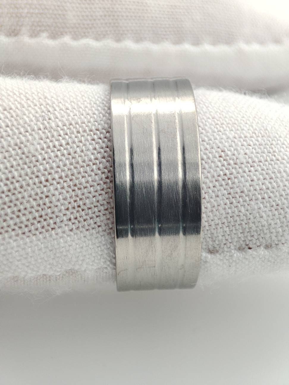 Titanium - Ring Core - 8mm - Bentwood Ring Supplies