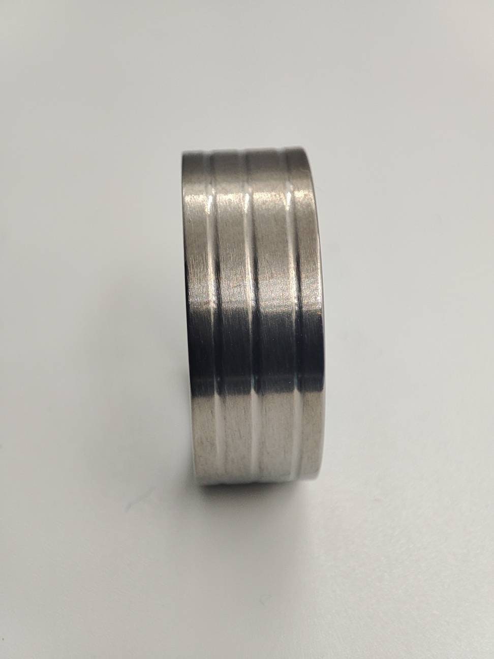 Titanium - Ring Core - 8mm - Bentwood Ring Supplies
