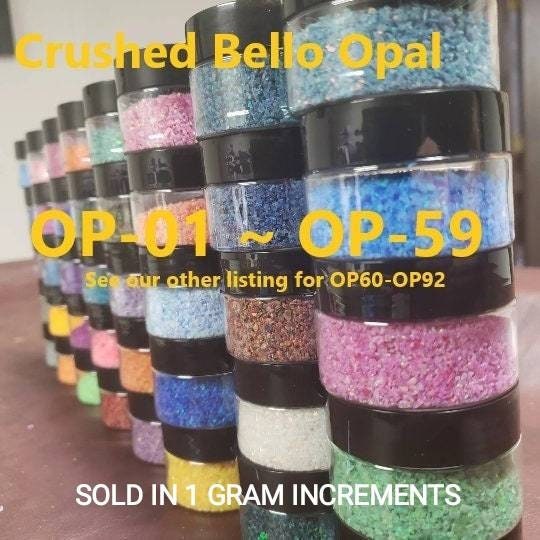 Synthetic Bello Opal - Crushed - Bentwood Ring Supplies