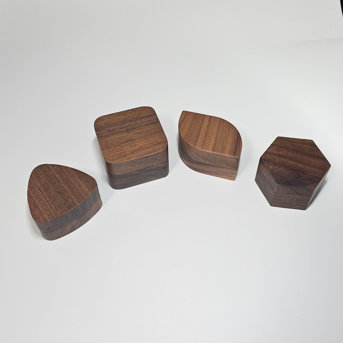 Wood Ring Boxes