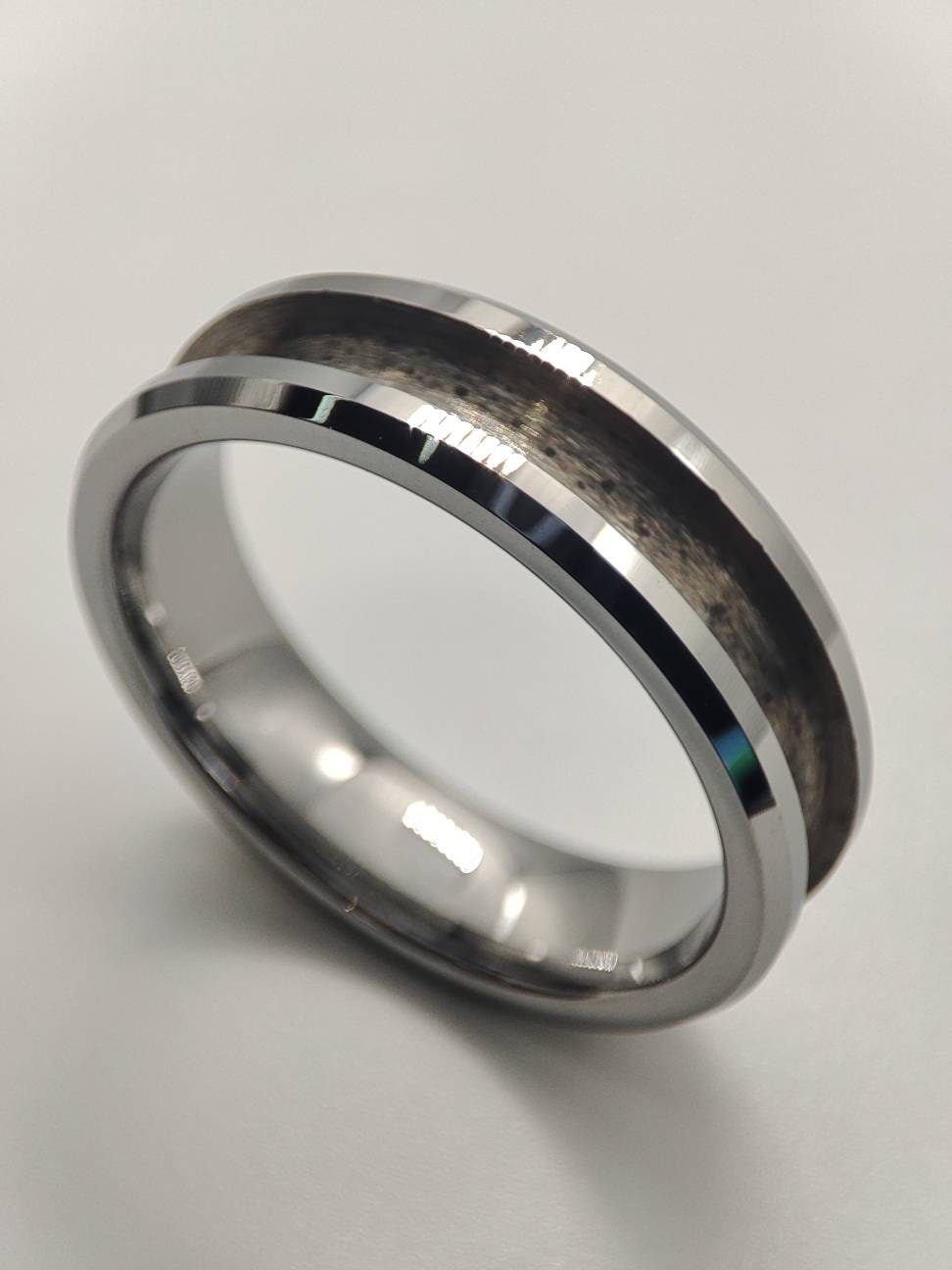 Tungsten - Channel Ring Blank - 6/3 - Bentwood Ring Supplies