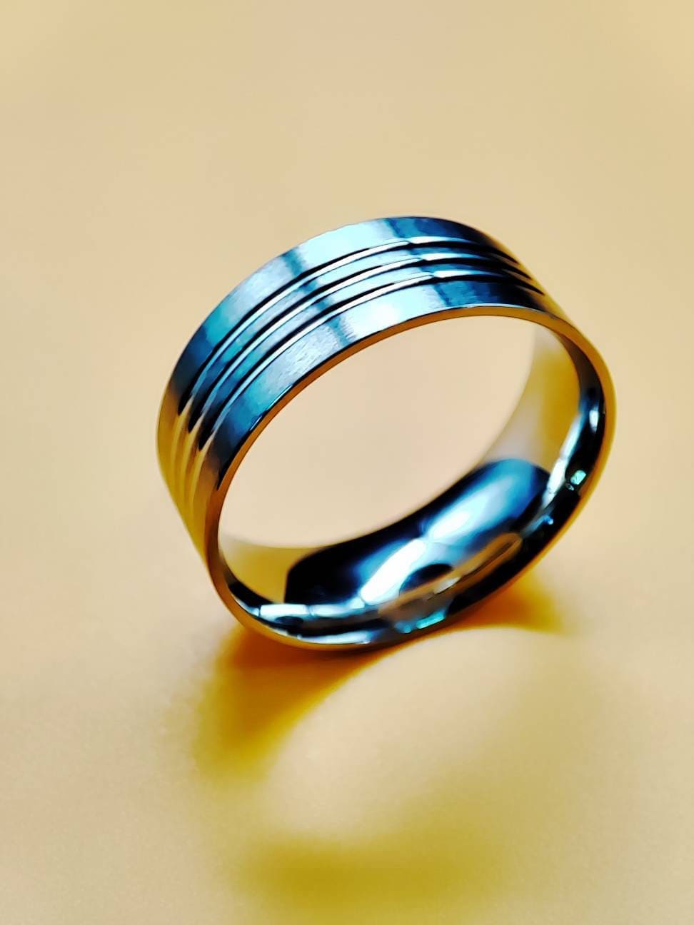 Stainless Steel - Ring Core - 8mm | Bentwood Ring Supplies