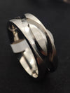 Titanium - Double Helix Ring Blank - 8/2