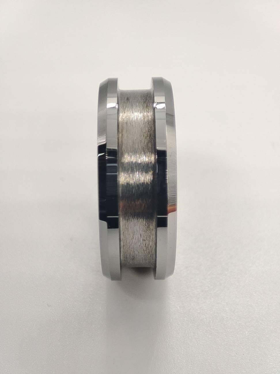 Tungsten - Channel Ring Blank - 8/4 - Bentwood Ring Supplies