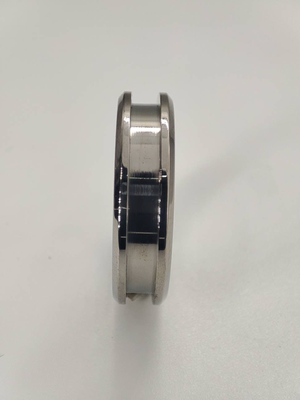 Titanium - Channel Ring Blank - 6/3 | Bentwood Ring Supplies