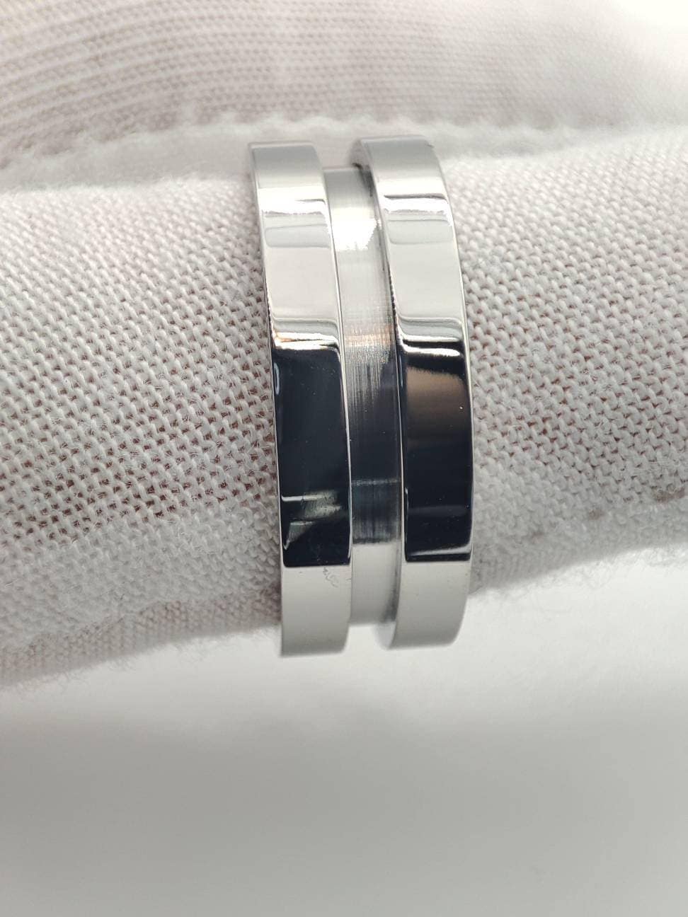 Stainless Steel - Thin Channel Ring Blank - 8/2 - Bentwood Ring Supplies