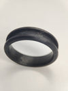 Carbon Fiber Ring Blank.  6mm Wide.  3mm Channel.