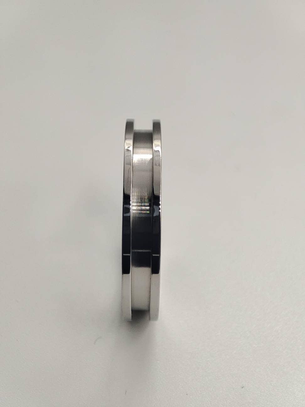 Stainless Steel - Channel Ring Blank - 4/2 - Bentwood Ring Supplies