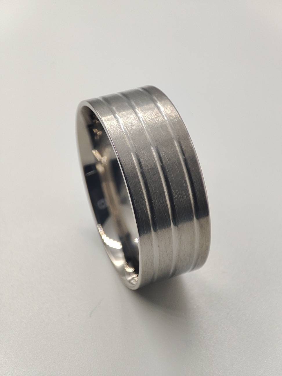 Titanium - Ring Core - 8mm | Bentwood Ring Supplies