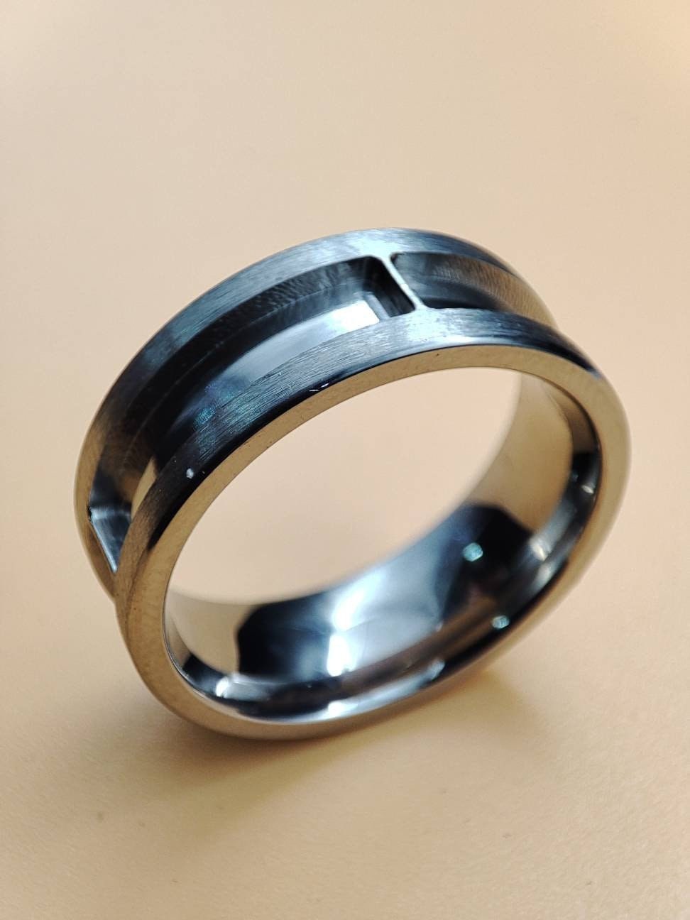 Titanium Ring Tungsten Carbide Ring Blanks Ring Core Blank