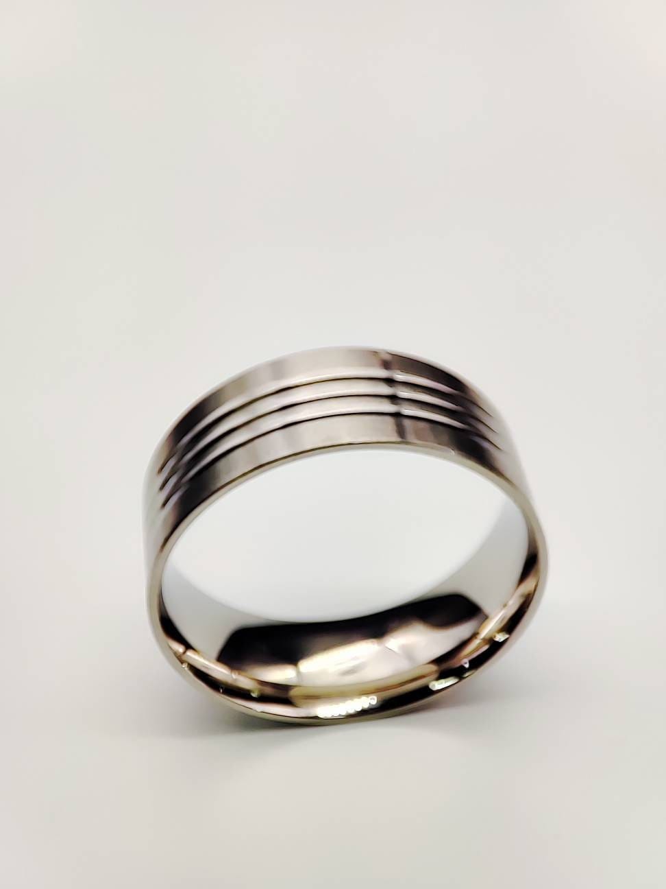 Stainless Steel - Ring Core - 8mm | Bentwood Ring Supplies