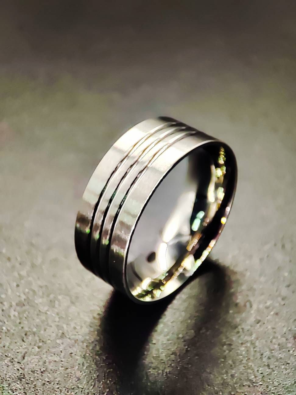 Stainless Steel - Ring Core - 8mm | Bentwood Ring Supplies