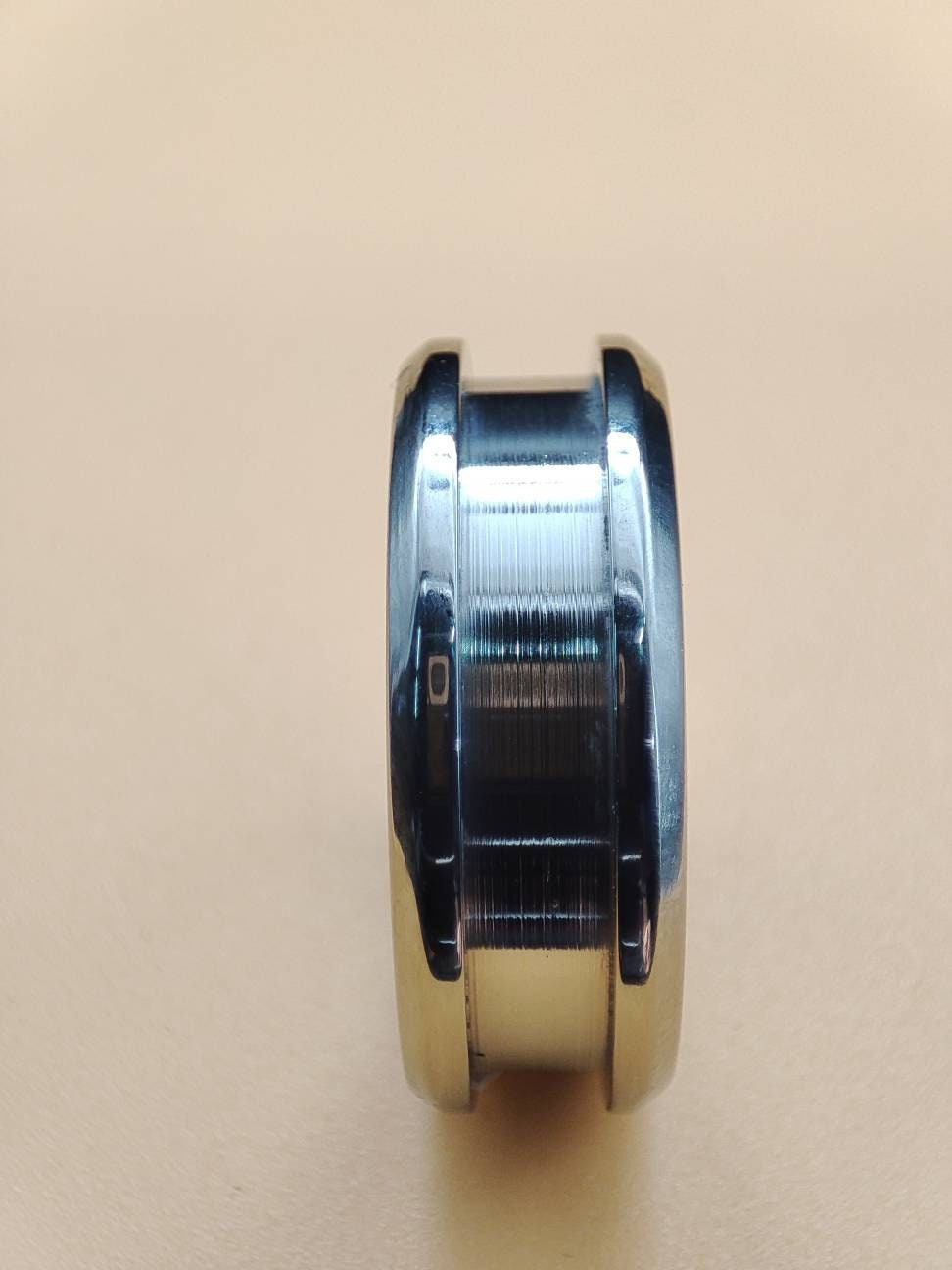 Titanium - Channel Ring Blank - 8/4 - Bentwood Ring Supplies