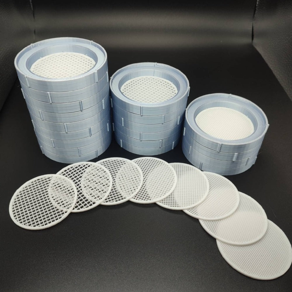 Stone Sifting Tower - Stacking Sifters - Bentwood Ring Supplies