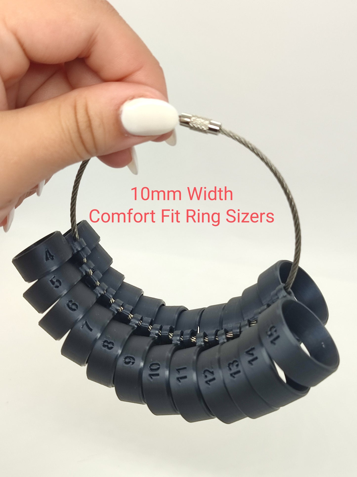 Surefit Comfort Fit Wide-Band Ring Sizers - Bentwood Ring Supplies