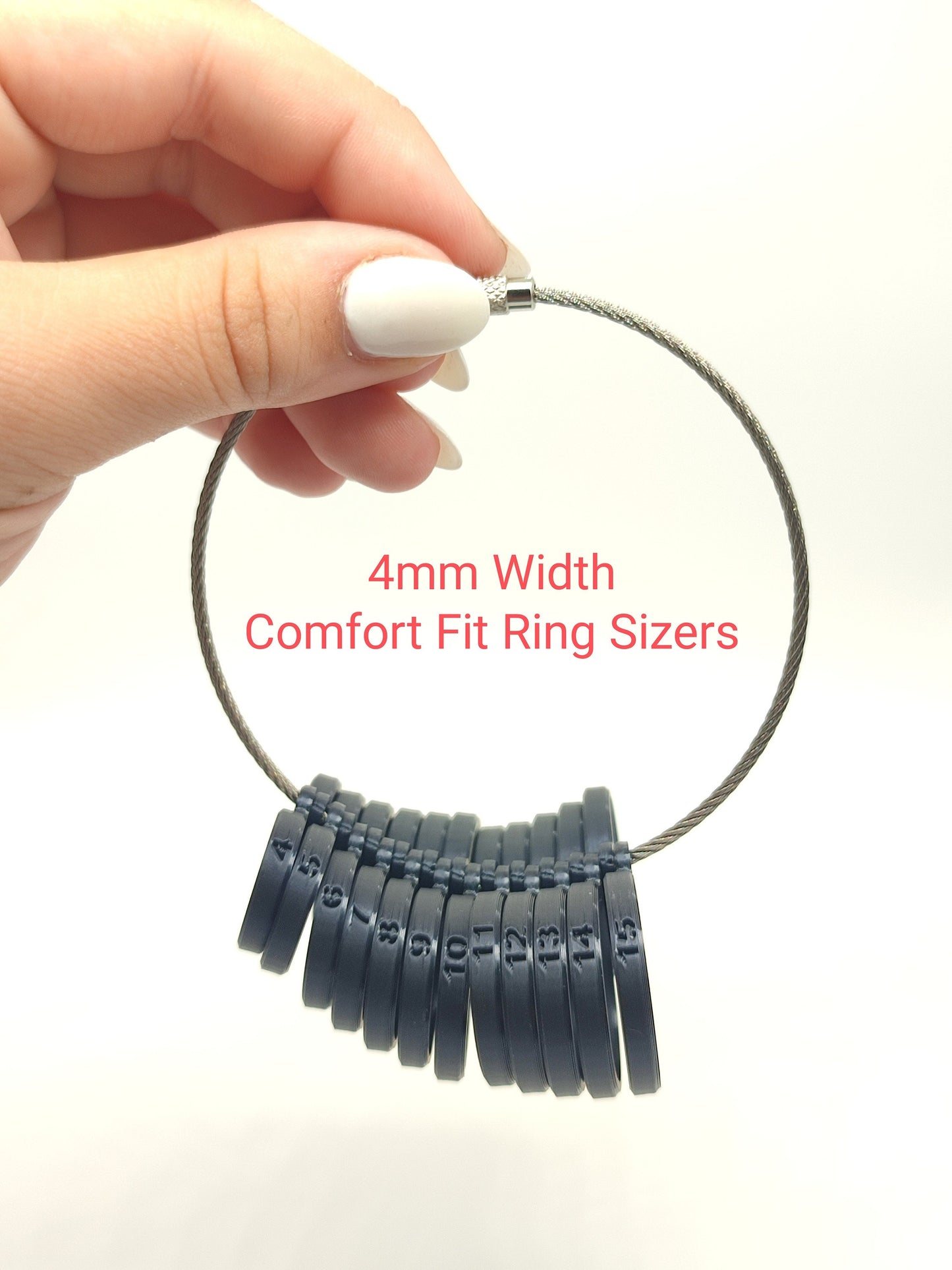 Surefit Comfort Fit Wide-Band Ring Sizers - Bentwood Ring Supplies