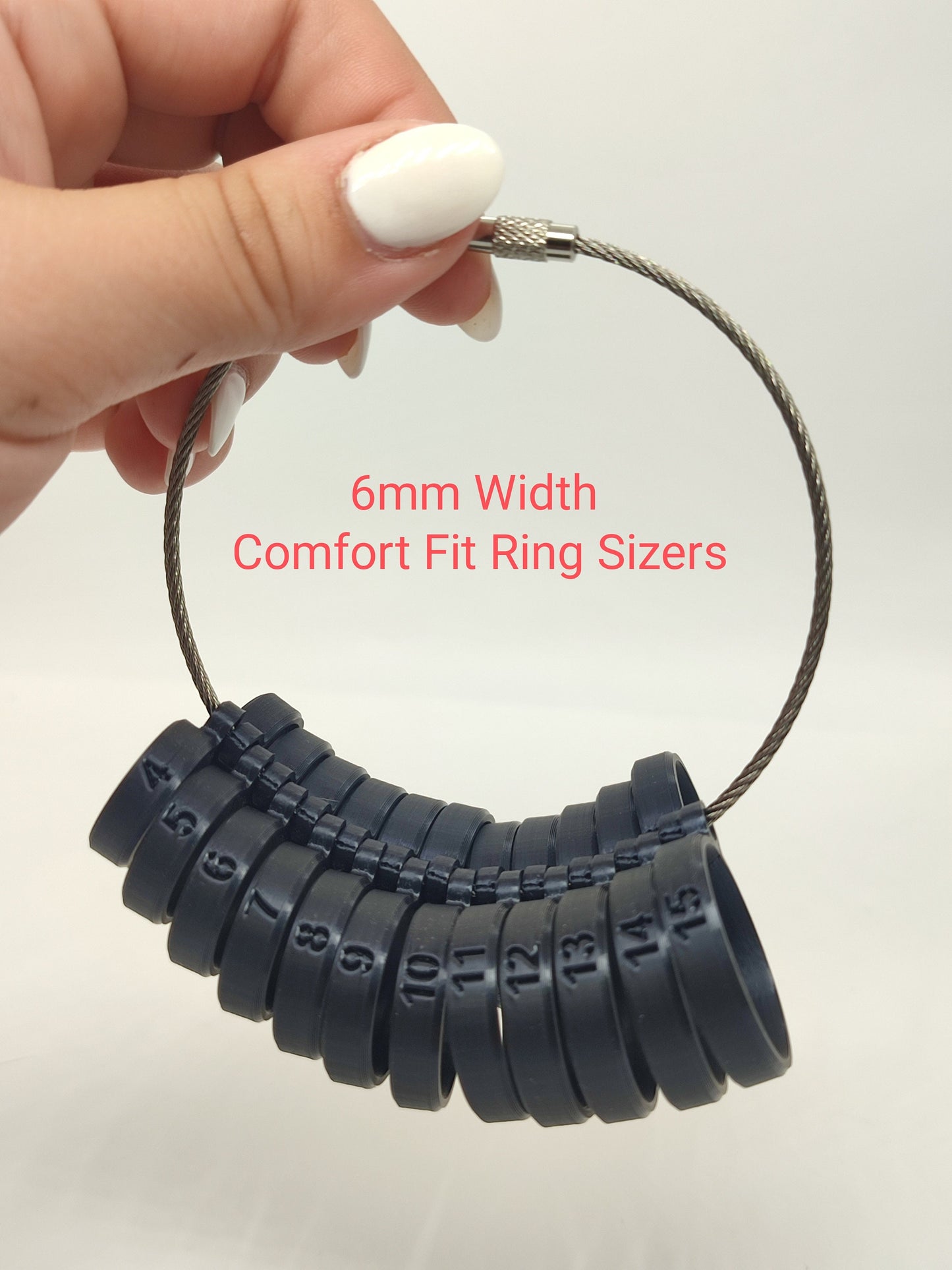 Surefit Comfort Fit Wide-Band Ring Sizers - Bentwood Ring Supplies