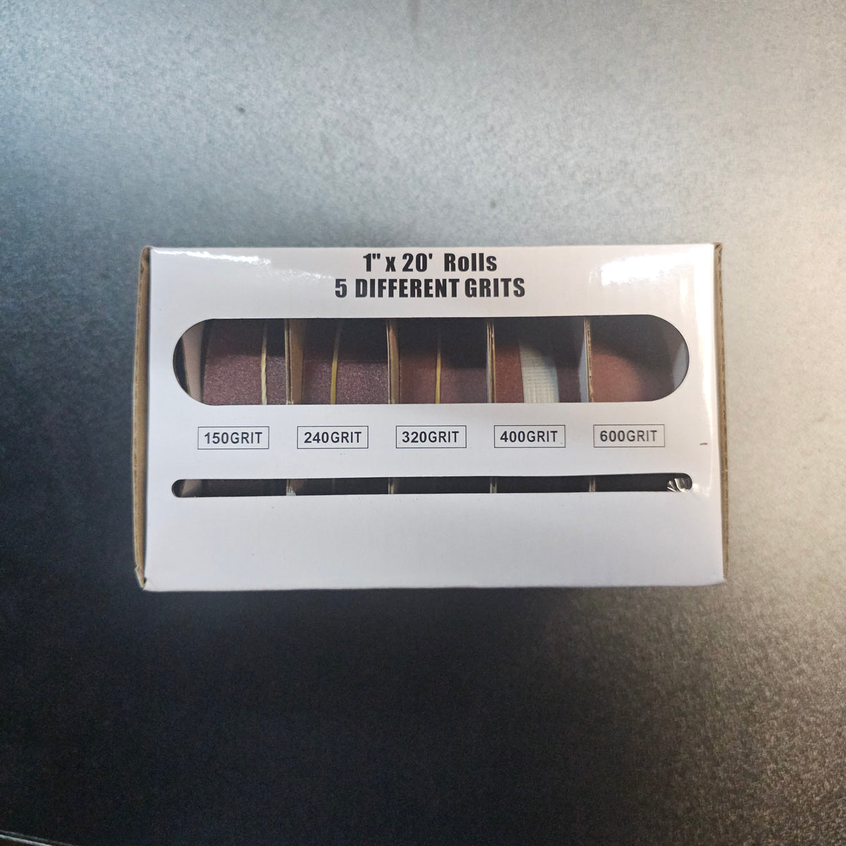 Sandpaper Variety Box, 150-600 grit