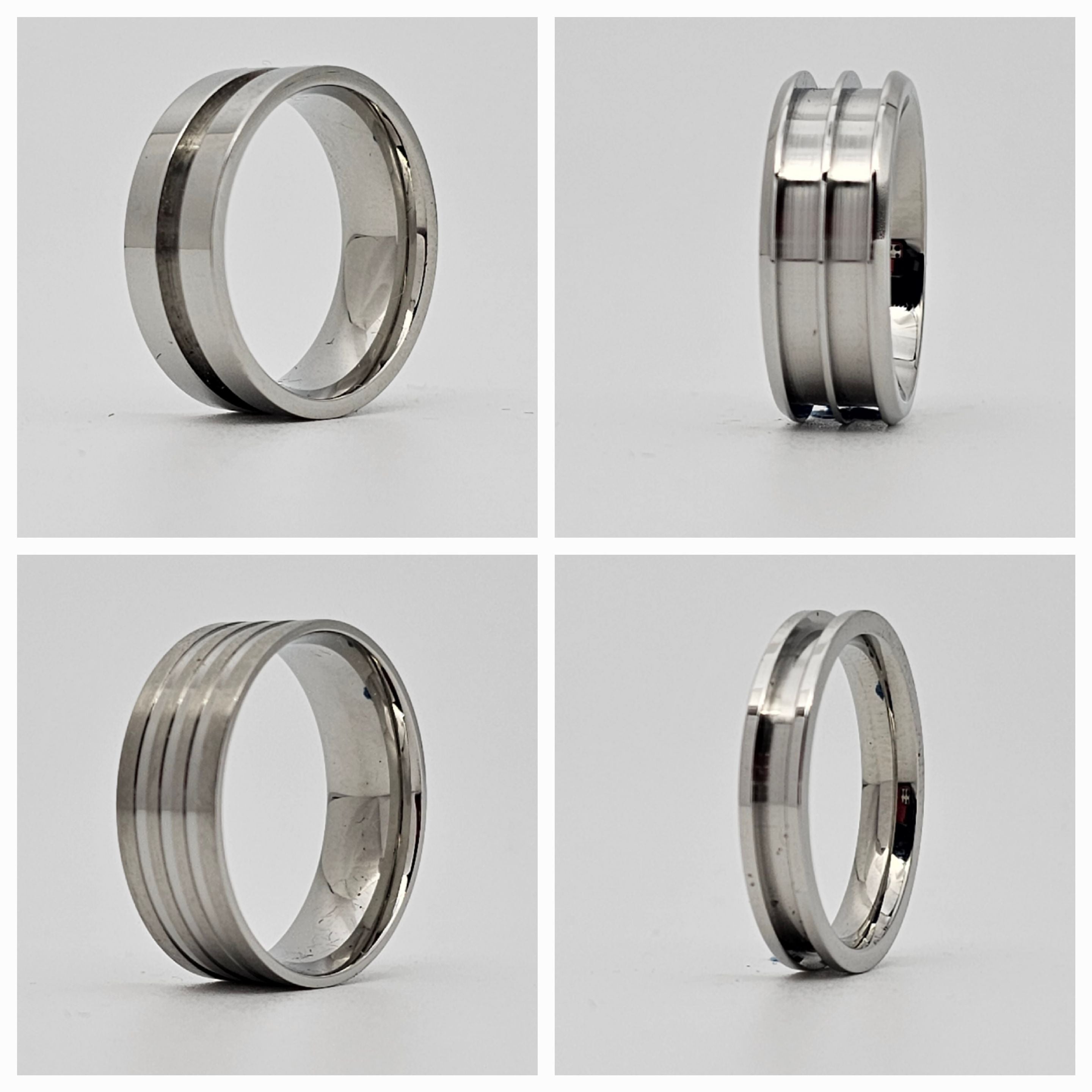 Stainless Steel Ring Blank Bundle