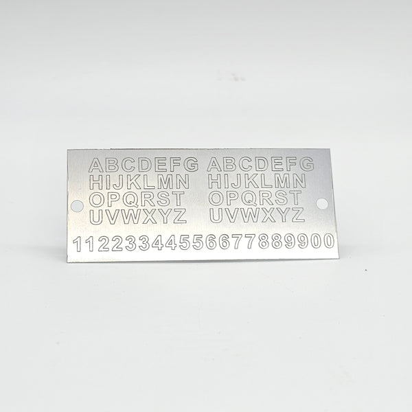 Laser Cut Letter Inlays | Bentwood Ring Supplies