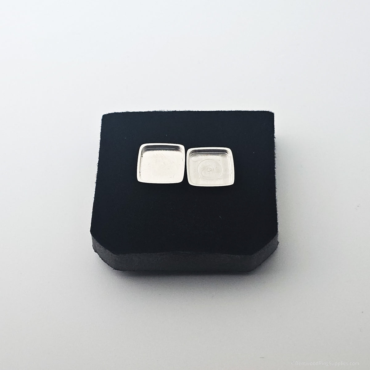 Inlay Earrings - Stainless Steel