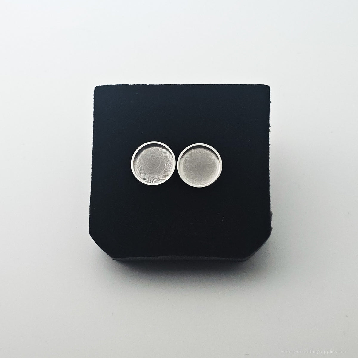 Inlay Earrings - Stainless Steel