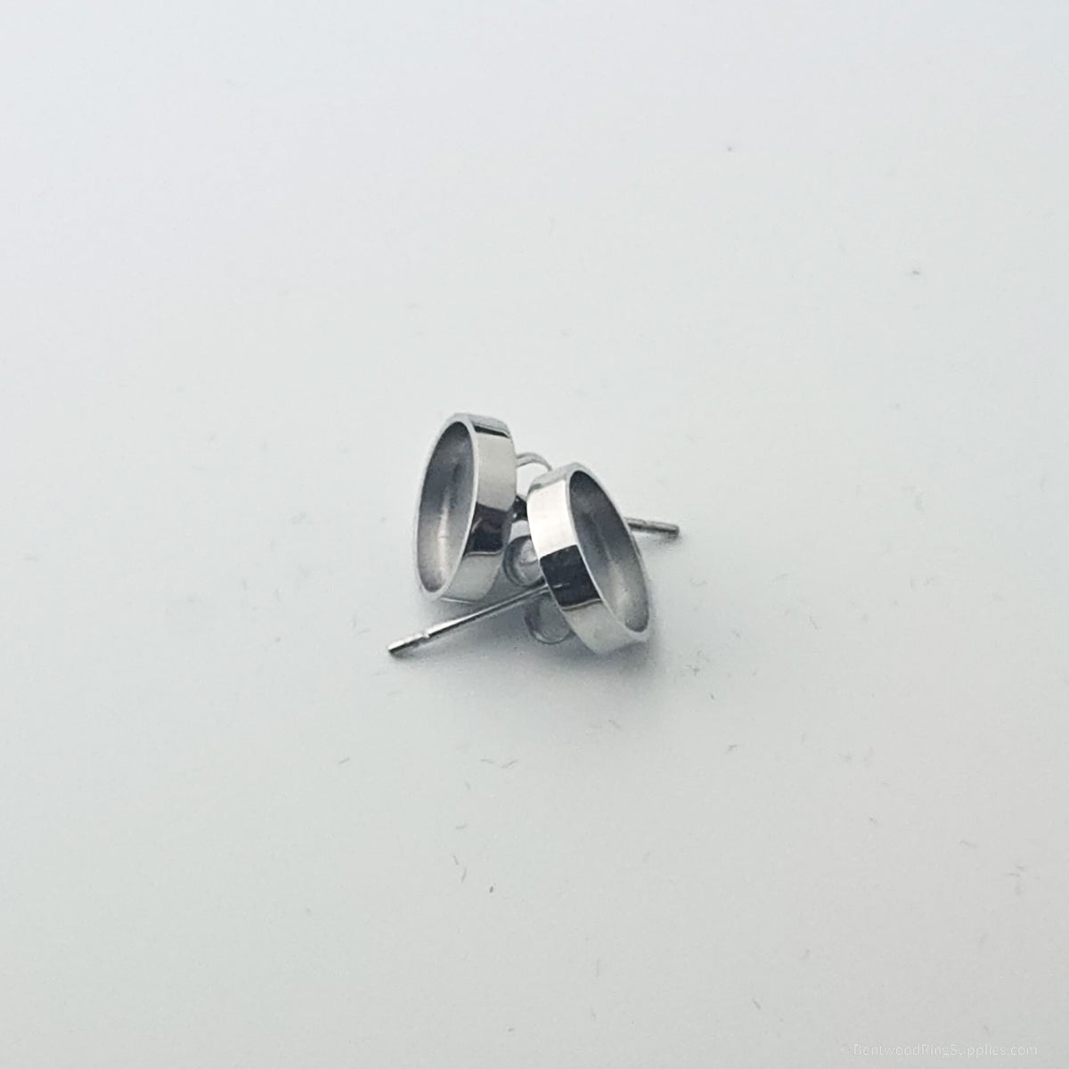 Inlay Earrings - Stainless Steel