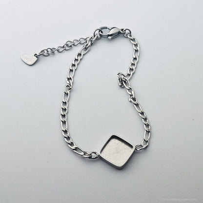Inlay Bracelet Blanks - Square