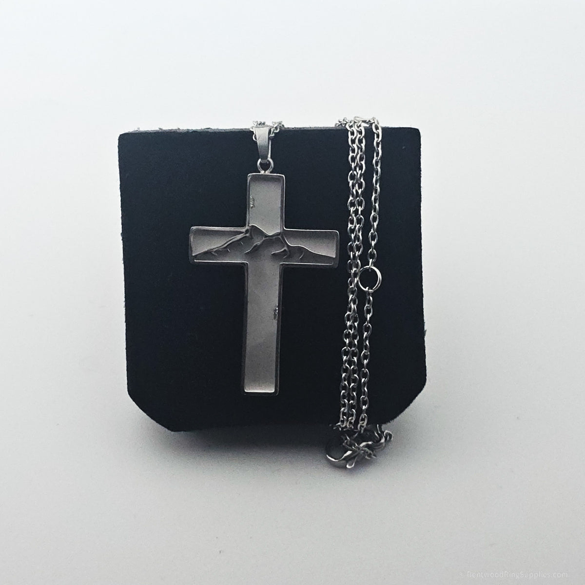 Inlay Pendant Blanks - Cross