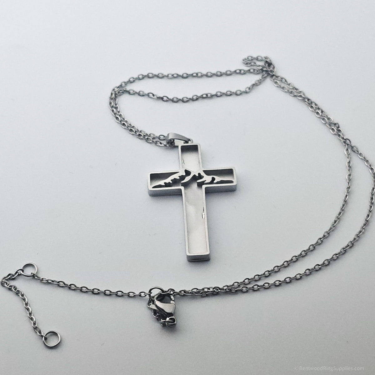 Inlay Pendant Blanks - Cross
