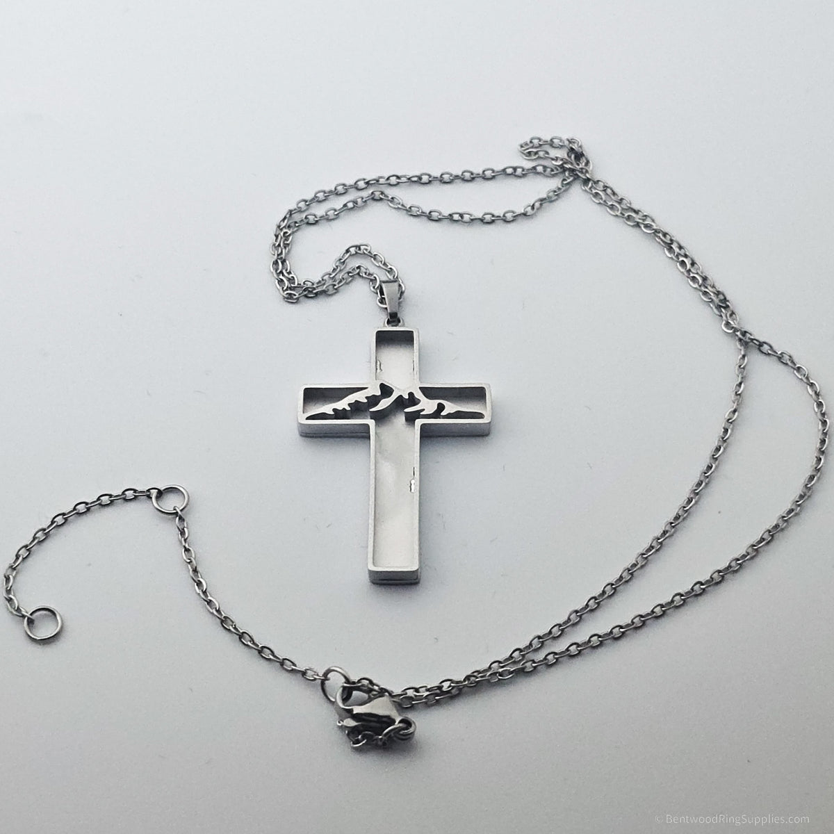 Inlay Pendant Blanks - Cross