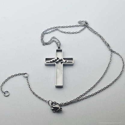 Inlay Pendant Blanks - Cross