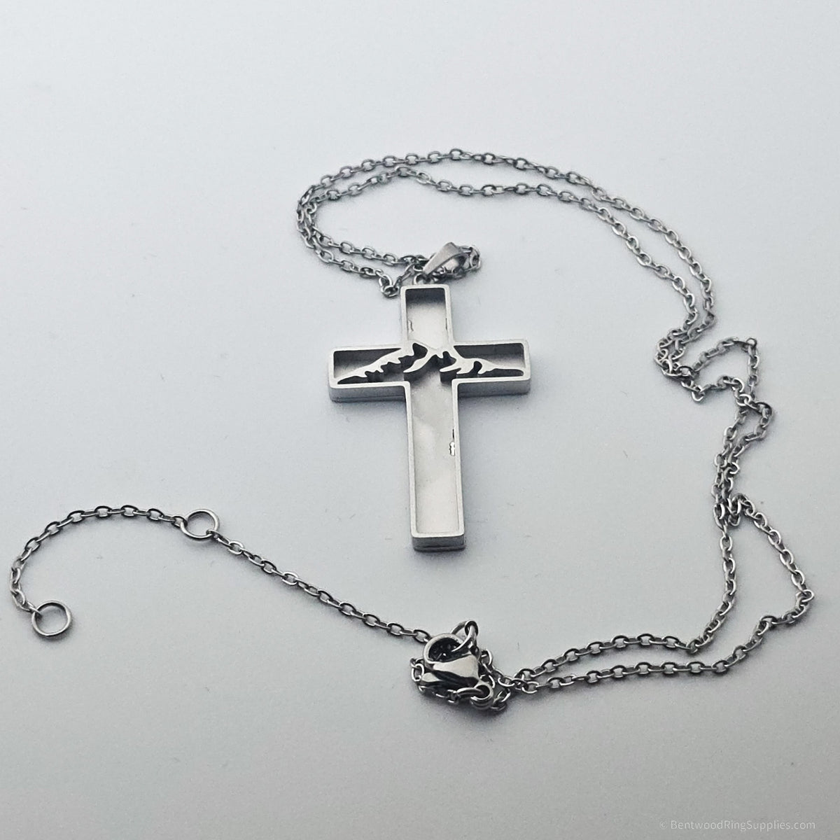 Inlay Pendant Blanks - Cross