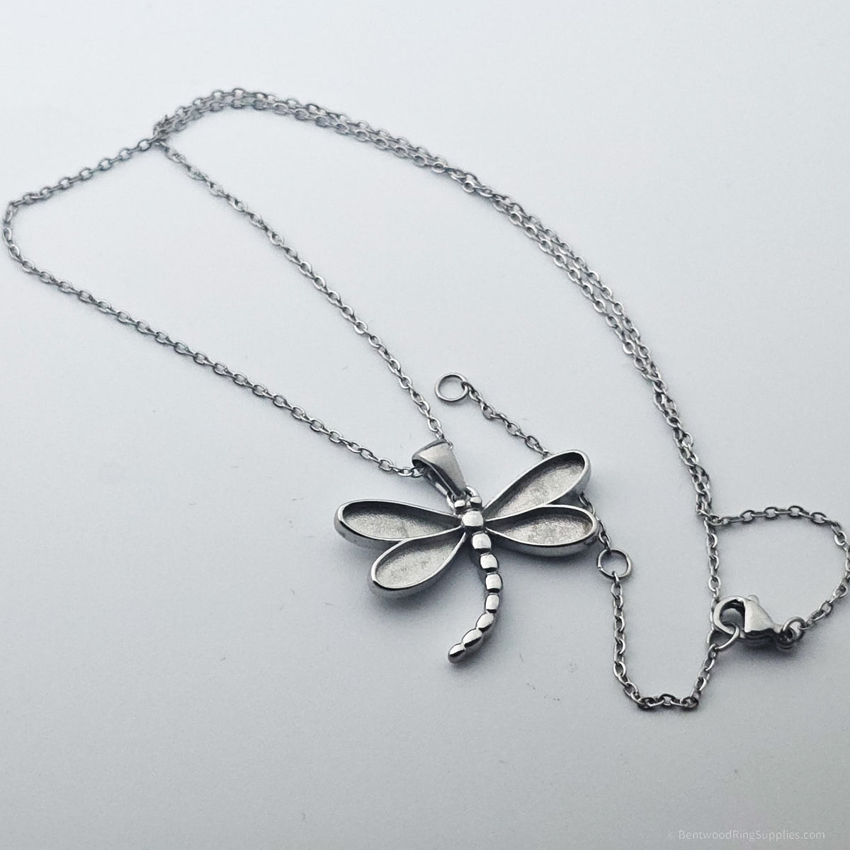 Inlay Pendant Blanks - Dragonfly