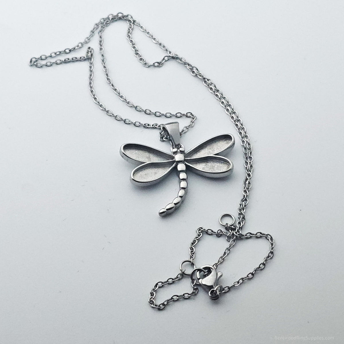 Inlay Pendant Blanks - Dragonfly