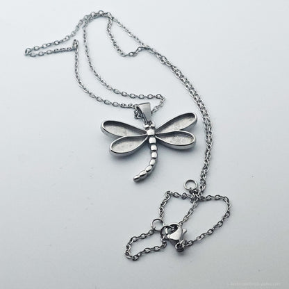 Inlay Pendant Blanks - Dragonfly