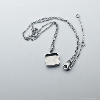 Inlay Pendant Blanks - Square